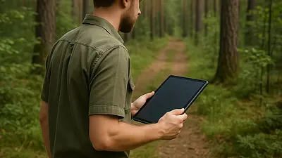 Dziwne osoby będą chodzić po naszych lasach!