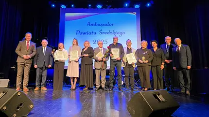 Poznaliśmy Ambasadorów Powiatu Średzkiego 2025. Gala pełna emocji i wyjątkowych wyróżnień