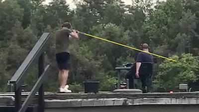 O włos od tragedii! Skrajna nieodpowiedzialność zarejestrowana na nagraniu [FILM]